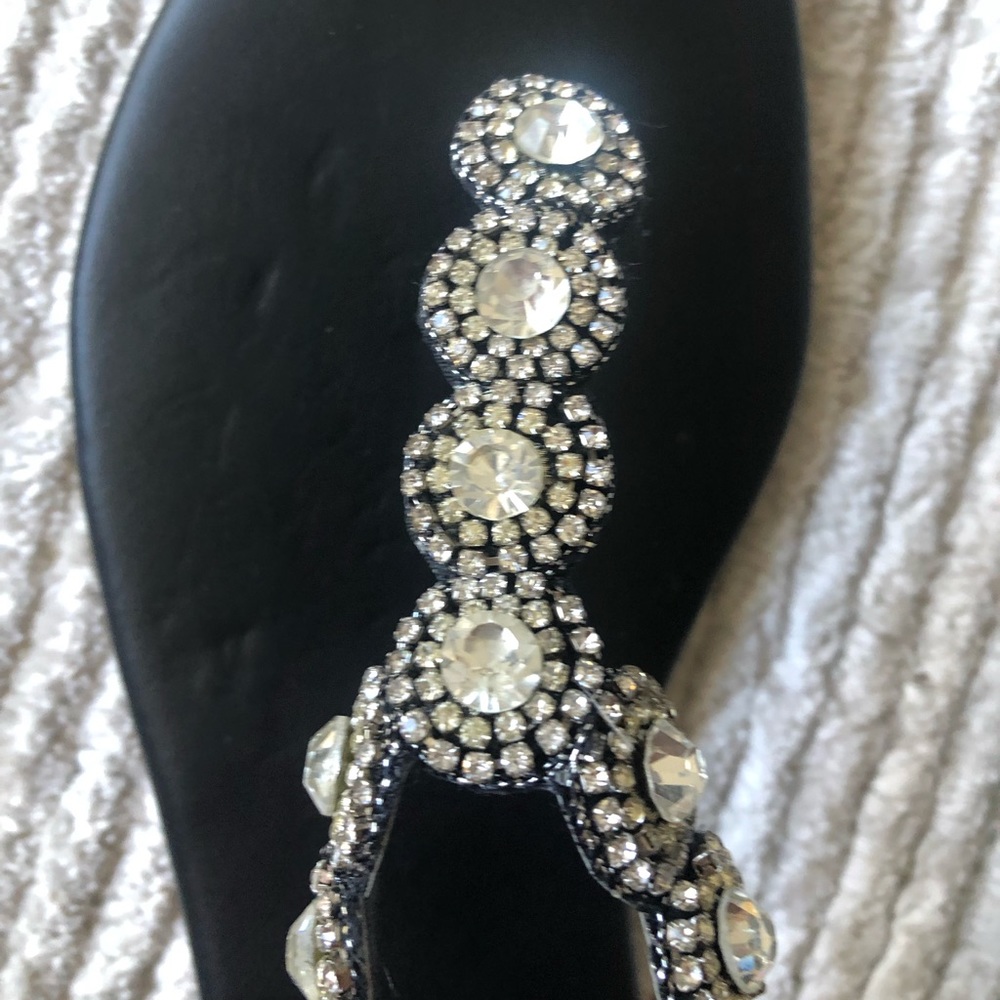 Rhinestone flats - New- Size 9